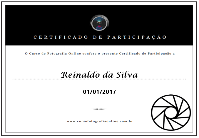 Curso De Fotografia Online Certificado Grátis 2018